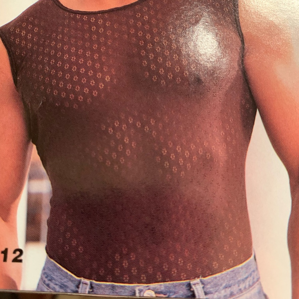 Tensor Sleeveless Shirt  E071 - Chocolate Brown*